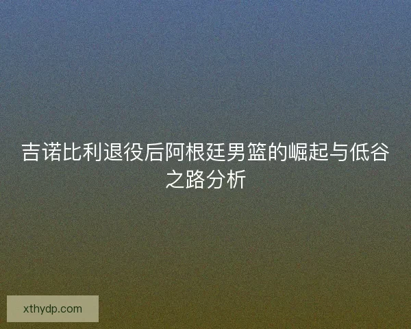 吉诺比利退役后阿根廷男篮的崛起与低谷之路分析